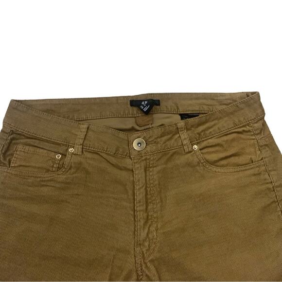 H&M Tan Corduroy Pants Size 10 Beige Fall Winter - Picture 3 of 9